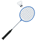 sports_badminton_racket_shuttlecock